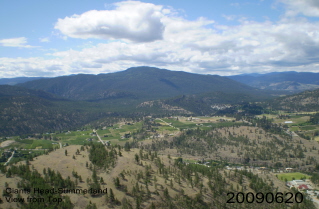 A view from the summit of Giant's Head 2009-06.